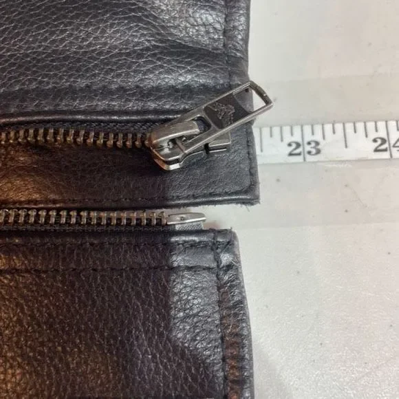 Milwaukee Leather Women's Gun Pocket Side Lace Biker Style Vest Black Medium NWT - Picture 9 of 9